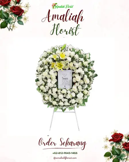 Krans Bunga Duka Cemengbakalan